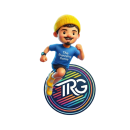 The Running Genie — AI Running Coach Mascot